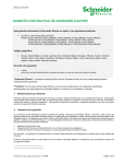 SCHNEIDER ELECTRIC LIMITED WARRANTY