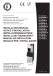 INSTALLATION MANUAL NOTICE D`INSTALLATION