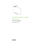 Sistemas de pizarra digital interactiva SMART Board 800i6 Guía de