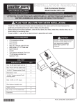 INSTALLATION MANUAL