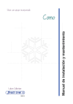 Manual d e instalación y m ante nimiento - Frost-Trol