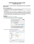 manual de instalación y descarga