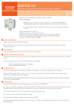 DURTEX HC - DTGAS · Sistemas de Detección de Gases Tóxicos