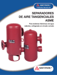 SEPARADORES DE AIRE TANGENCIALES ASME - Mercado