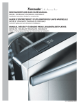 dishwasher use and care manual guide d`entretien et d`utilisation du