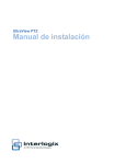 Manual de instalación - Utcfssecurityproductspages.eu