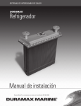 Refrigerador Manual de instalación