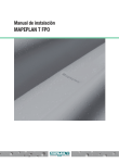 Manual de instalación Mapeplan FPO