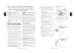 Tank Installation and Operation Manual M-MT1
