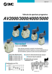 Novedad Válvula de apertura progresiva AV2000/3000/4000