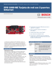 FPE‑1000‑NE Tarjeta de red con 3 puertos Ethernet