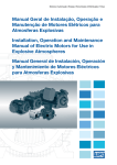 Manual Geral de Instalação, Operação e Manutenção de