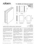 PL SERIES with Safeseal™ Gasket SÉRIES PL SERIE PL