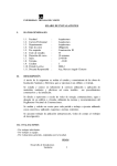SILABO DE INSTALACIONES I. DATOS GENERALES 1.1. Facultad