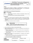 RI00003-sp Procedimiento para el reemplazo de las