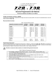 Esprit 7X8ULT : Guía de Programación del Sistema