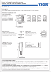 Manual de instalación para kit de portero 3757 10 / 3757 20