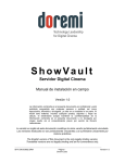 ShowVault Field Installer Manual