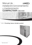 COMPACTAIR-CMC/CMH Manual de instalación