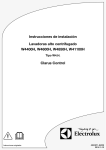 Instrucciones de instalación Lavadoras alto centrifugado W4400H