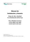 Manual de Instalación y Usuario Domo de alta