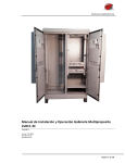 Manual de Instalación y Operación Gabinete Multiproposito 2xDC1-2E