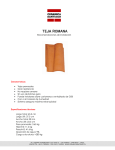 Manual de Instalación Teja Romana