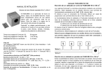 manual de instalacion generador humo