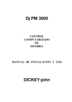 Dj PM 3000 DICKEY-john