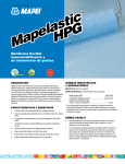 Mapelastic HPG Mapelastic HPG
