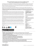 SAFETY WARNINGS - Lighting Science