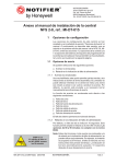 Anexo al manual de instalación de la central NFS 2-8, ref.: MI-DT-015