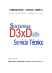Sistemas D3xD – SERVICIO TECNICO