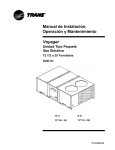 Manual de Instalación, Operación y Mantenimiento Voyager