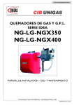 Manual quemadores gas - CIR | Acondicionamiento Térmico