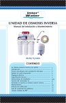 UNIDAD DE OSMOSIS INVERSA