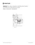 pentek® ro-2550 4-osmosis inversa por etapas sistema de
