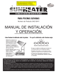 MANUAL DE INSTALACIÓNY OPERACIÓN Typ S421