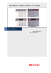 Manual de instalación - Bosch Security Systems