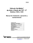 Válvula Val-Matic® de Aire y Vacío de 1/2"