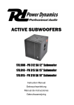 ACTIVE SUBWOOFERS