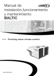 BALTIC Manual de instalación,funcionamiento y