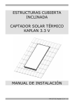 Noticia técnica 3.3V cubierta inclinada