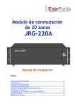 JRG-220A - Enerfonía Ibérica, SL