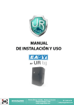 MANUAL DE INSTALACIÓN Y USO