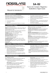 Manual de Instalación Sensor de Contacto