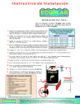 manual de instalacion de tinacos ECOPAS