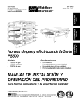 MANUAL DE INSTALACIÓN Y OPERACIÓN DEL PROPIETARIO