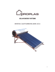 solar energy systems sistema calentador solar de agua