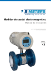 Instalación de contadores electromagnético descarga